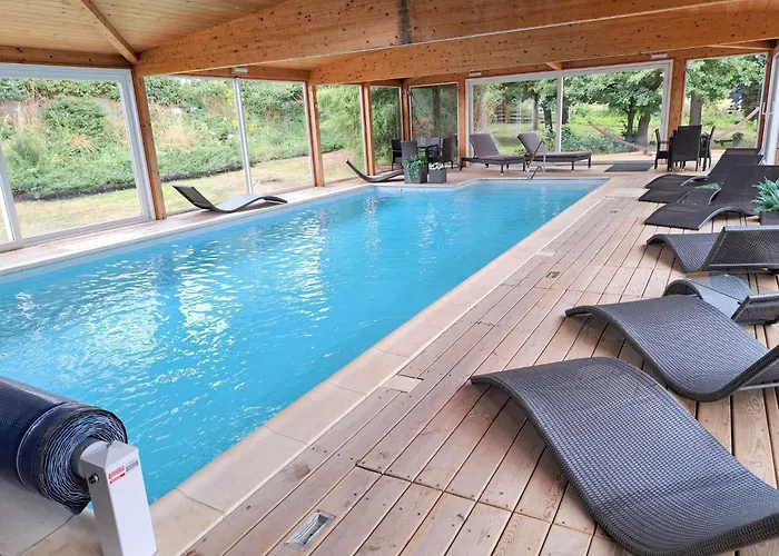 Farm By Red River With Indoor Pool Apartment Pfaffenhoffen